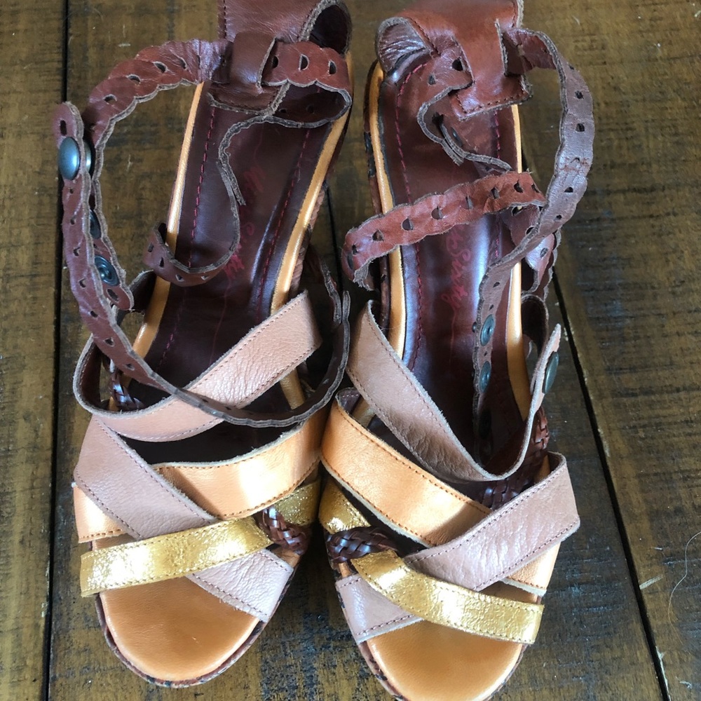 Miss Sixty size 39 wedge shoe